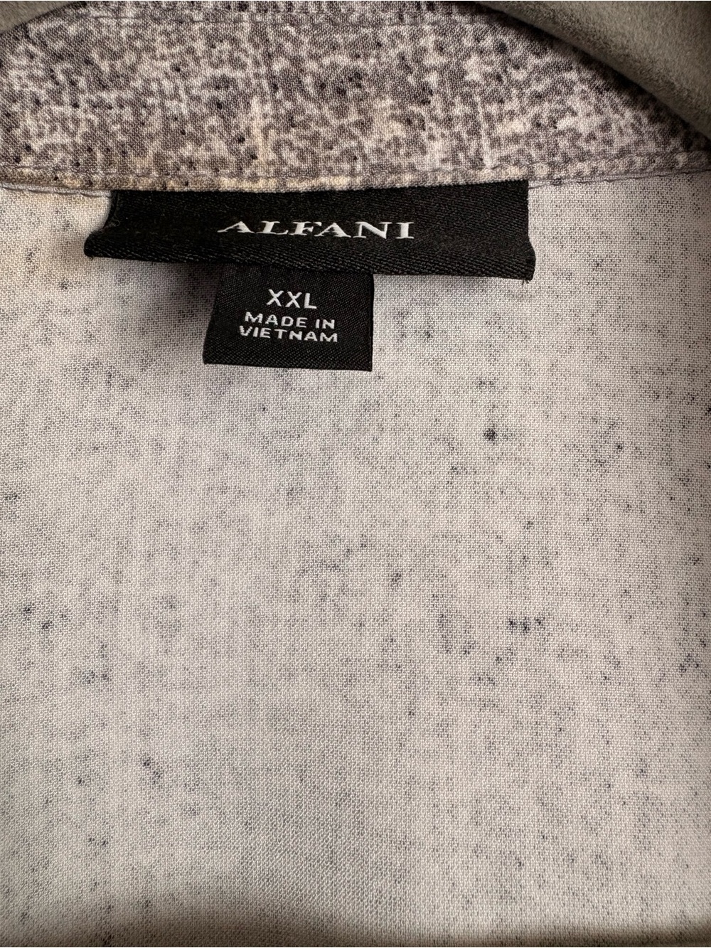 Alfani Gray Speckled Heathered Vest - Size XXL - Picture 5 of 6